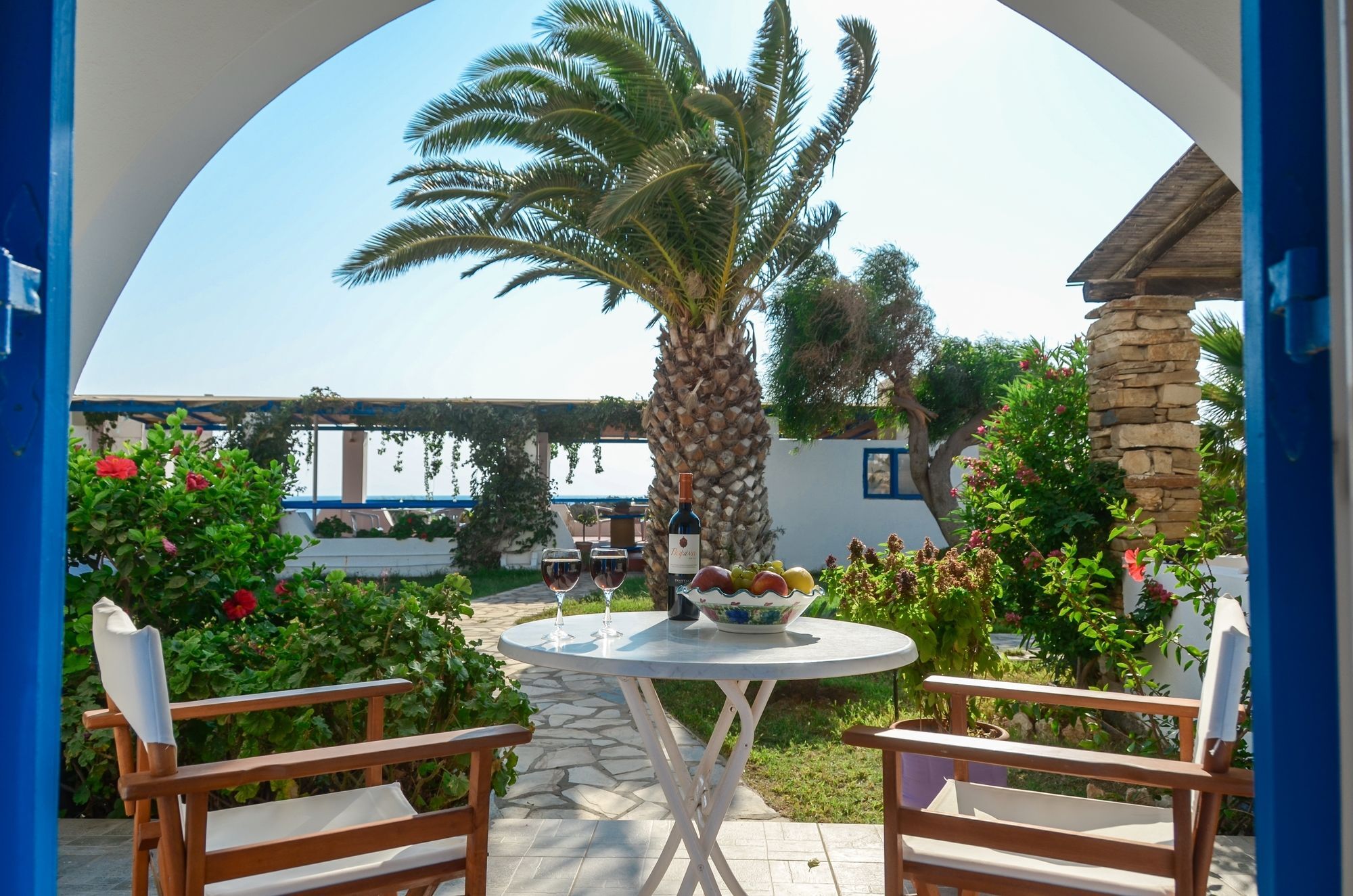 Skarmoutsos Studios Plage d'Aliko Extérieur photo